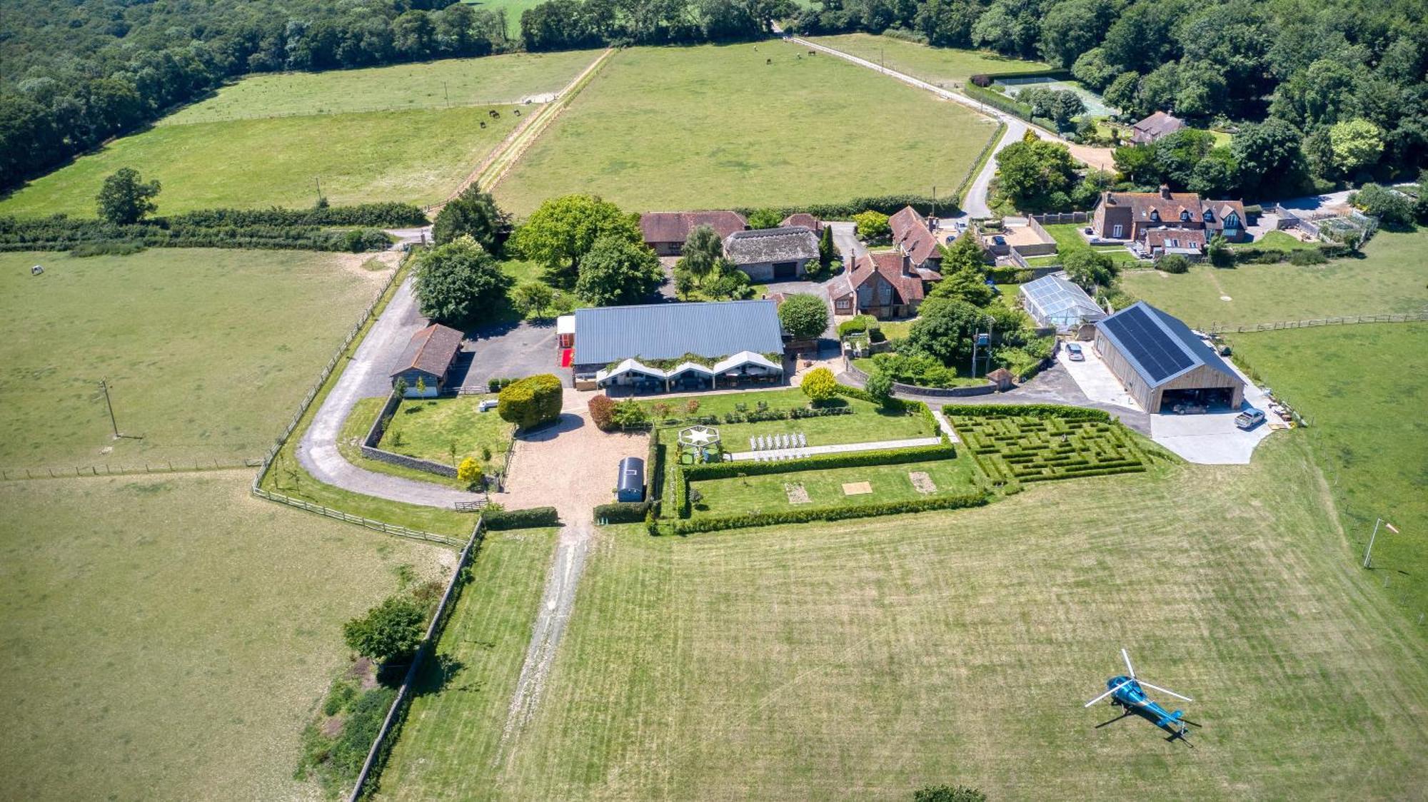 Old Selden Farm B&B Clapham  Bagian luar foto